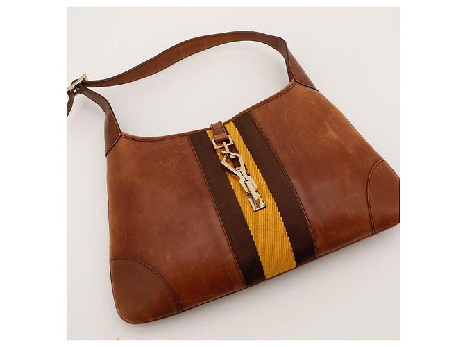 Gucci Jackie 1961 Bolsa Hobo em couro marrom - vista 6