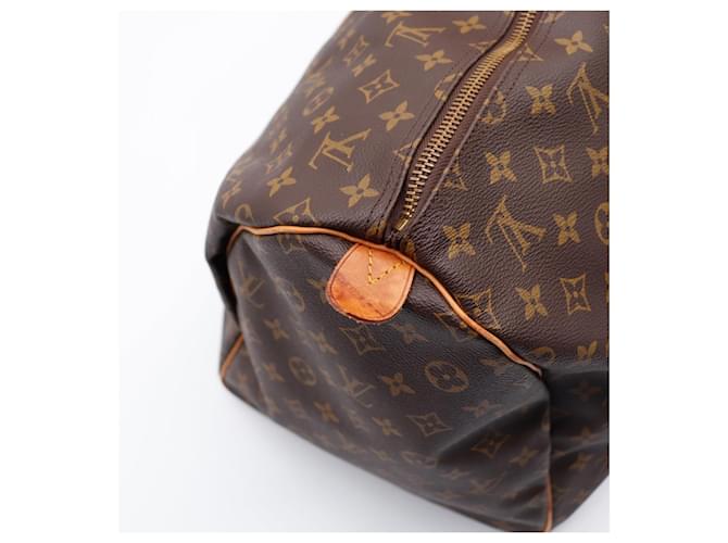 Louis Vuitton Keepall 55 Monogram Canvas Marrone Monogramma - vista 11