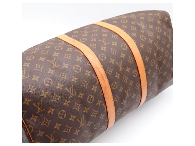 Louis Vuitton Keepall 55 Monogram Canvas Marrone Monogramma - vista 6