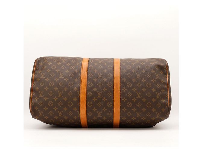 Louis Vuitton Keepall 55 Monogram Canvas Marrone - vista 5