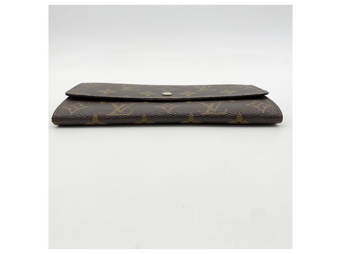 Portafoglio Sarah Louis Vuitton Monogram Canvas Marrone - vista 3