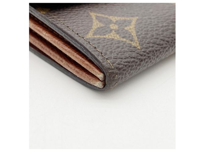 Portafoglio Sarah Louis Vuitton Monogram Canvas Marrone - vista 4
