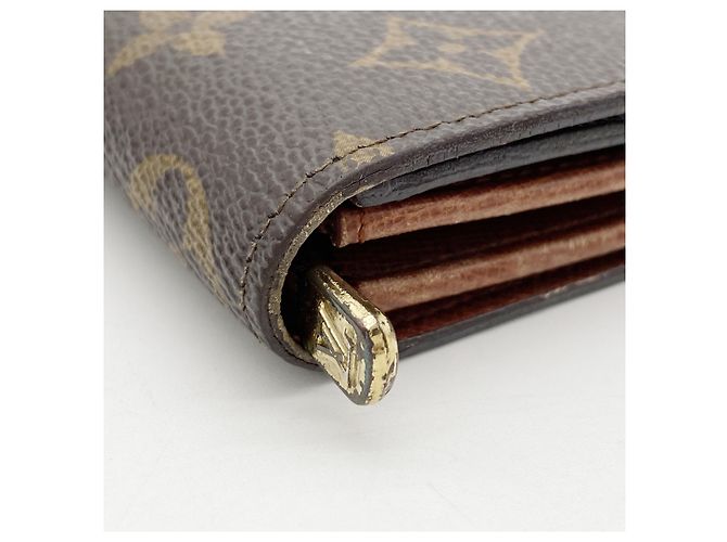 Portafoglio Sarah Louis Vuitton Monogram Canvas Marrone - vista 5