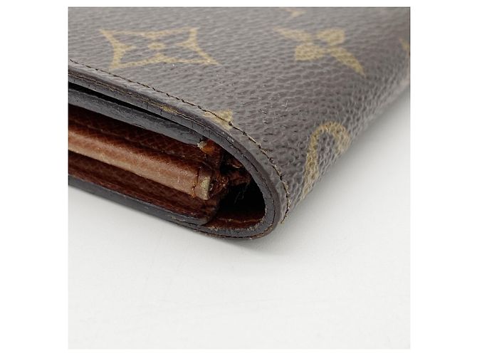 Portafoglio Sarah Louis Vuitton Monogram Canvas Marrone - vista 6