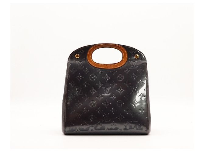 Louis Vuitton Borsa Monogram Vernis Wilshire PM Grigio antracite - vista 2