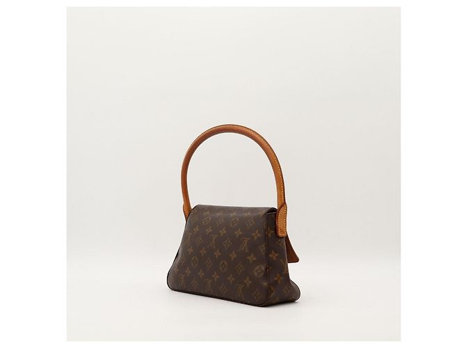 Louis Vuitton Bolso Batignolles Horizontal Monogram Castaño Monograma - vista 4