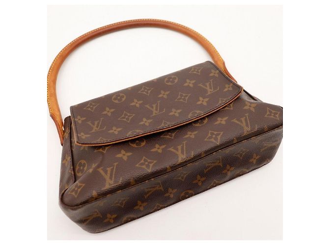 Louis Vuitton Bolso Batignolles Horizontal Monogram Castaño Monograma - vista 6
