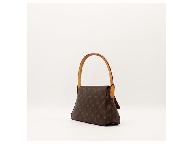 Louis Vuitton Borsa Batignolles Vertical Monogram Marrone Monogramma - vista 4