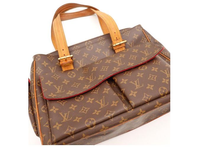 Louis Vuitton Rivington GM Monogram Canvas Marrone Monogramma - vista 6