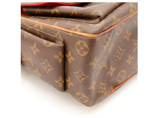 Louis Vuitton Rivington GM Monogram Canvas Marrone Monogramma - vista 8