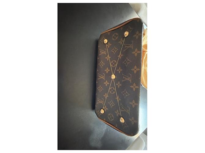 Borsa Louis Vuitton Monogram Canvas Beige - vista 3