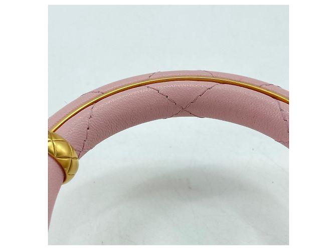 Borsa a Spalla Chanel Matelassé Rosa - vista 14