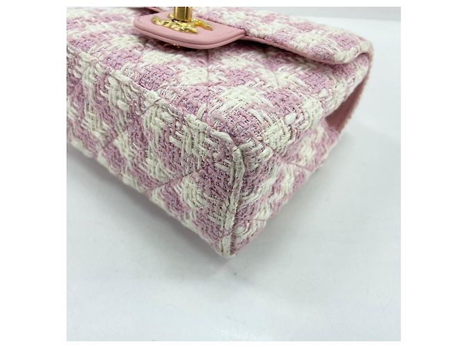 Borsa a Spalla Chanel Matelassé Rosa - vista 9