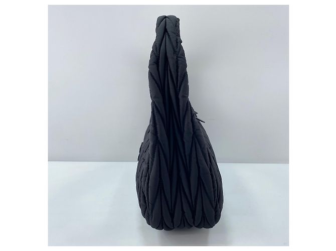 Borsa Miu Miu Wonder Matelassé Nero - vista 5