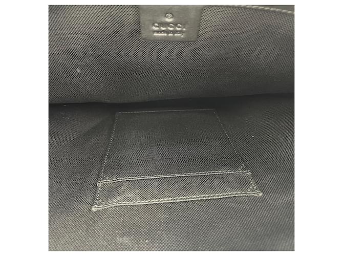 Gucci Web Stripe Schultertasche Schwarz - Ansicht 12
