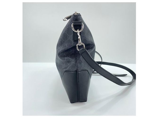 Gucci Web Stripe Schultertasche Schwarz - Ansicht 6