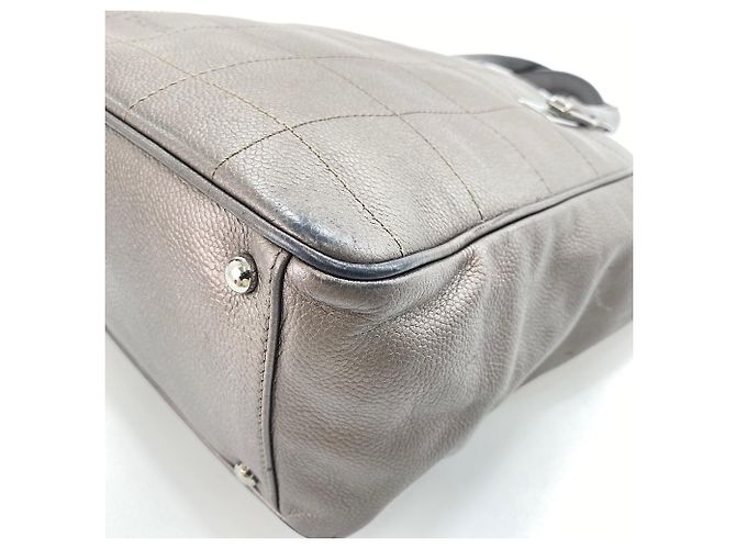 Borsa Tote Chanel Chocolate Bar 23 Nero - vista 9