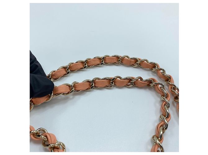 Borsa a Spalla Chanel Matelassé 23 Rosa - vista 12