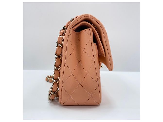 Borsa a Spalla Chanel Matelassé 23 Rosa - vista 6