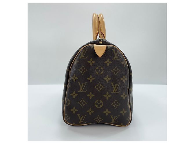 Borsa Boston Louis Vuitton Speedy 30 Marrone - vista 6