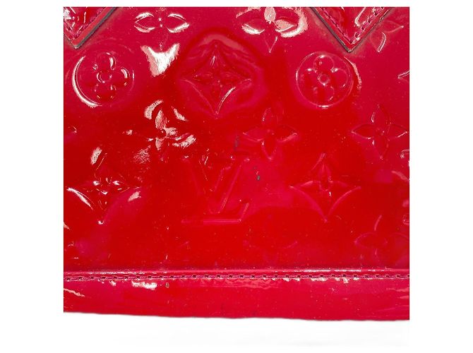 Borsa Louis Vuitton Alma BB Rosso - vista 14