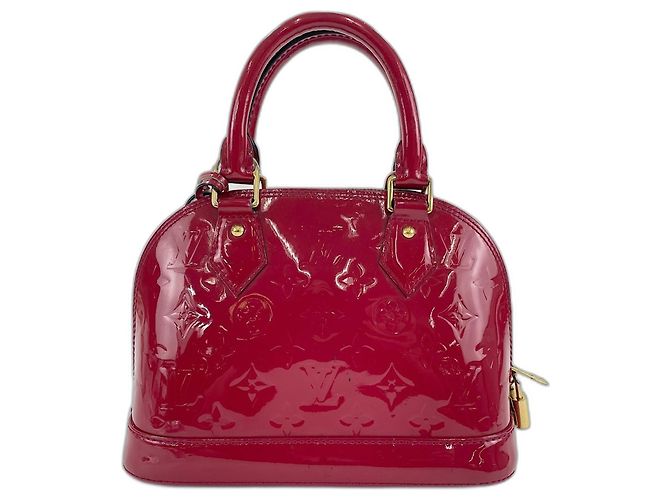 Borsa Louis Vuitton Alma BB Rosso - vista 2