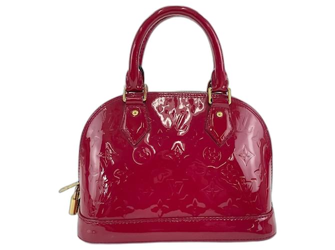 Borsa Louis Vuitton Alma BB Rosso - vista 3