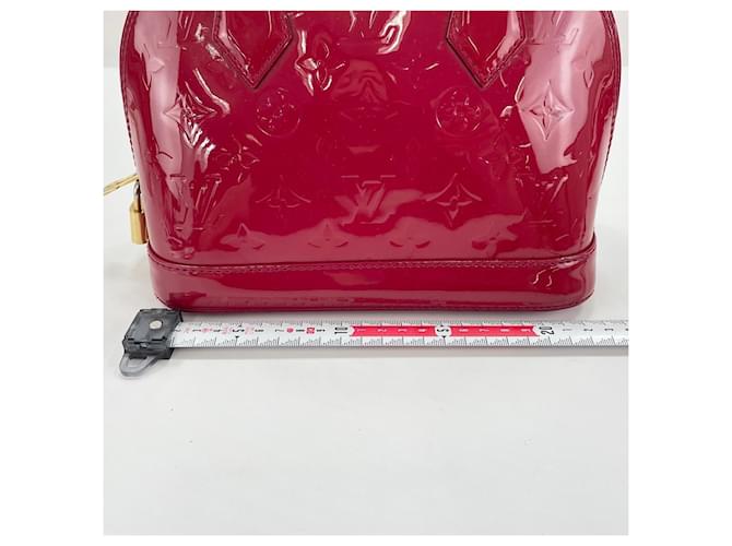 Borsa Louis Vuitton Alma BB Rosso - vista 4