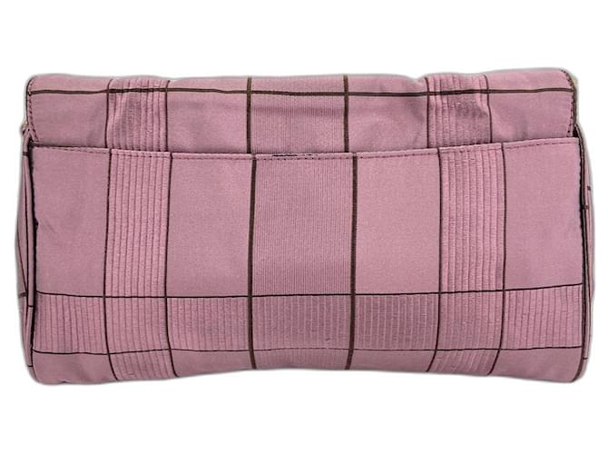 Borsa a tracolla in nylon viola Prada Porpora - vista 3