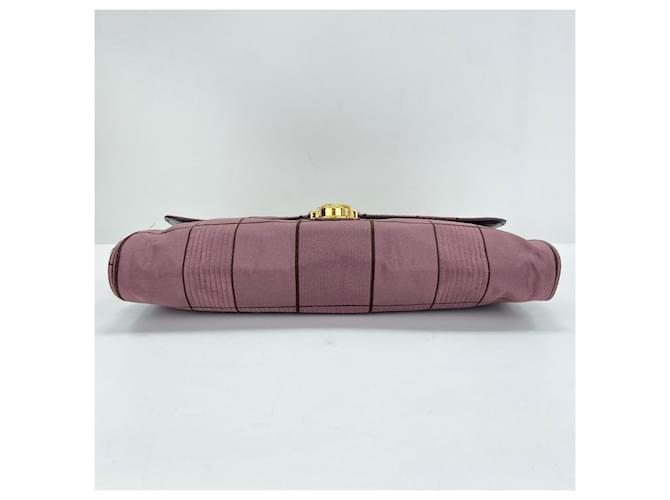 Borsa a tracolla in nylon viola Prada Porpora - vista 7