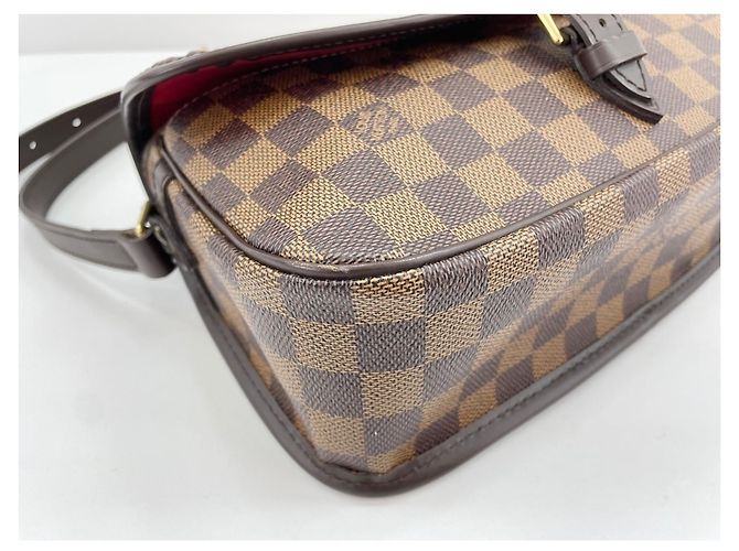 Borsa a tracolla Louis Vuitton Sologne marrone - vista 7