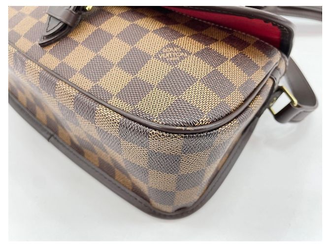 Borsa a tracolla Louis Vuitton Sologne marrone - vista 8