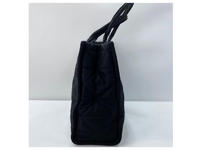 Borsa Tote in Nylon Nero Prada - vista 5