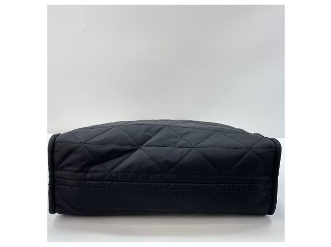 Borsa Tote in Nylon Nero Prada - vista 7