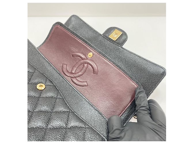 Borsa a tracolla Chanel Matelassé 25 Nero - vista 16