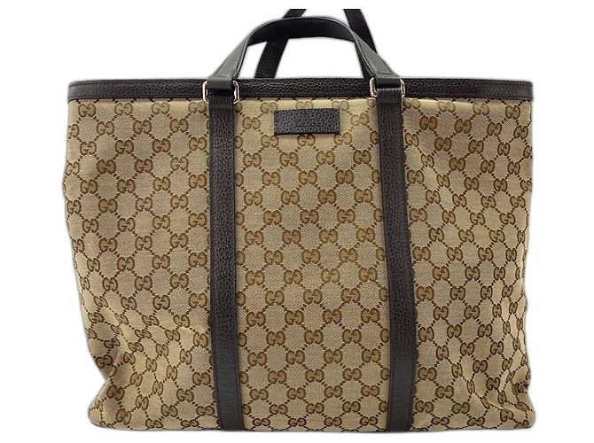 Borsa tote Gucci beige - vista 2