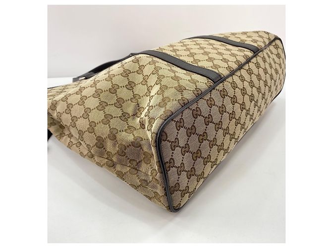 Borsa tote Gucci beige - vista 8