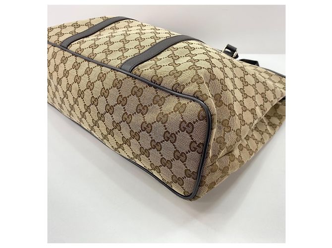 Borsa tote Gucci beige - vista 9