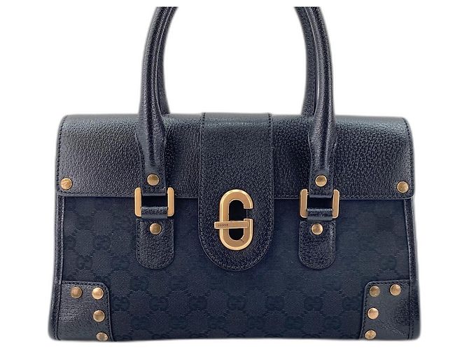 Schwarze Gucci Handtasche - Ansicht 2