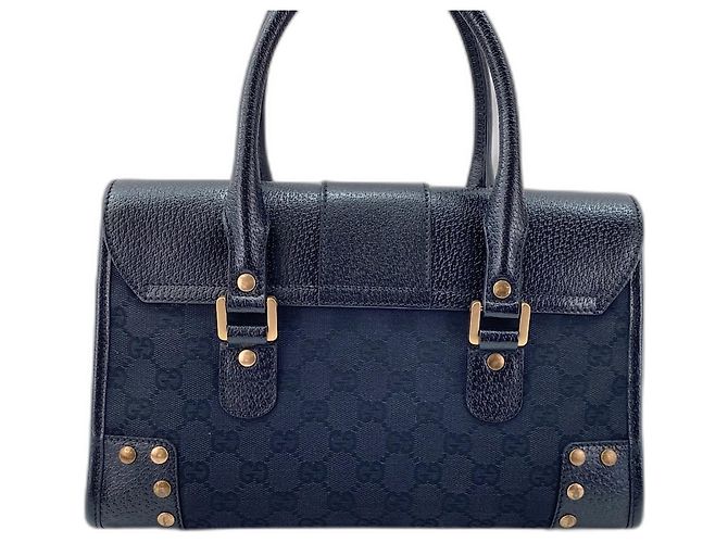Schwarze Gucci Handtasche - Ansicht 3