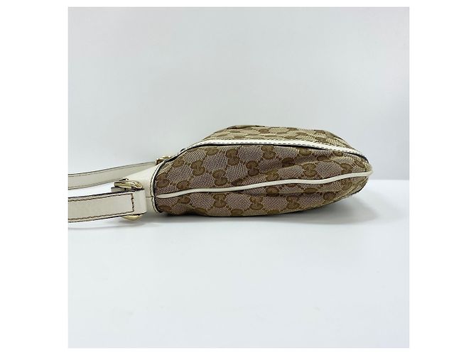 Borsa a Spalla Gucci Abbey Line - Beige - vista 6