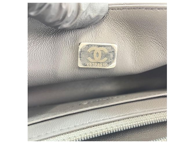 Chanel Mini Matelassé Schultertasche Braun - Ansicht 14
