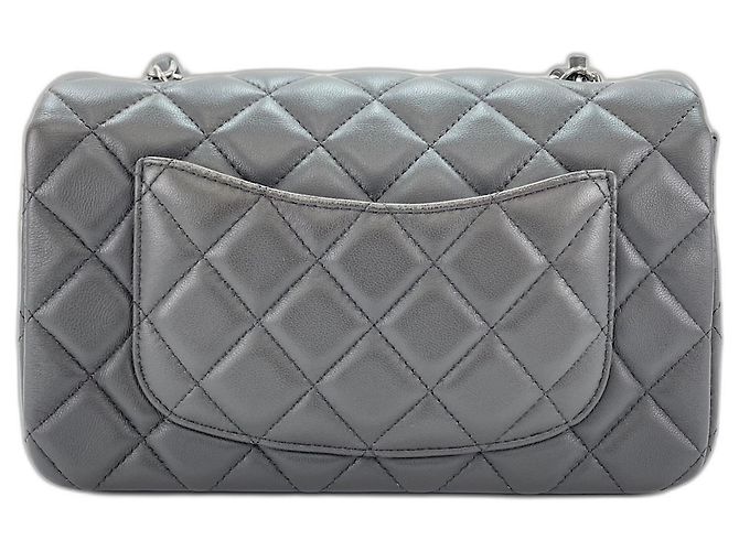 Chanel Mini Matelassé Schultertasche Braun - Ansicht 3