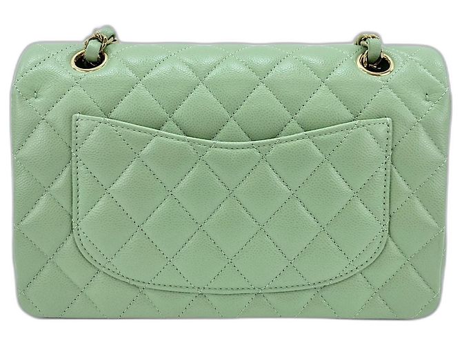 Borsa a Spalla Chanel Matelassé Verde - vista 3
