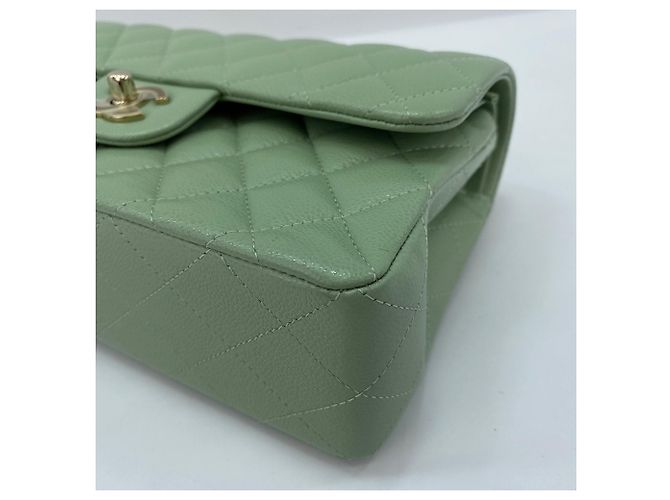 Borsa a Spalla Chanel Matelassé Verde - vista 8