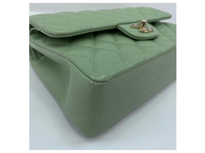 Borsa a Spalla Chanel Matelassé Verde - vista 9