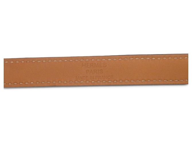 Hermès Pulseira Kelly Double Tour em couro Epsom Celeste - vista 10