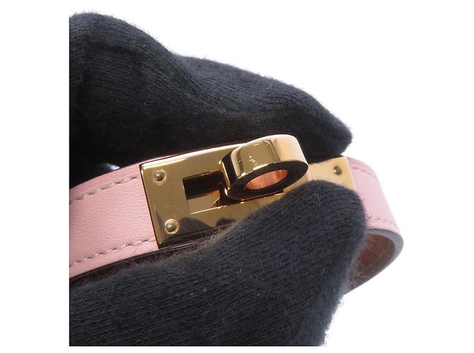 Hermès Pulsera Kelly Double Tour Hermes Rosa - vista 9