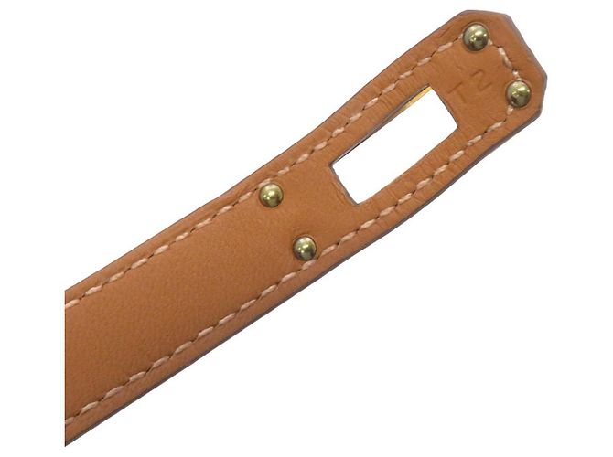Hermès Bracciale Kelly Double Tour Hermes in Craie Pink - vista 9
