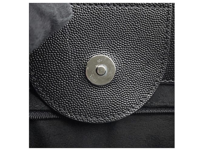 Borsa Tote Chanel Deauville Nero - vista 11